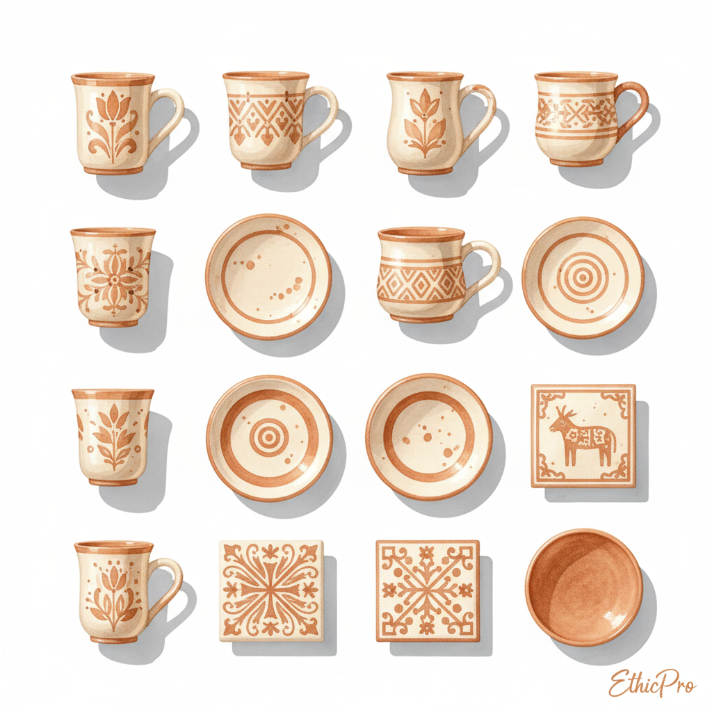 Ilustrație categorie Ceramică & sticlărie