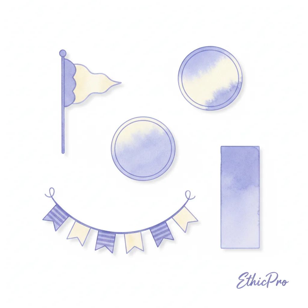 Ilustrație categorie Steaguri, fanioane & ștampile