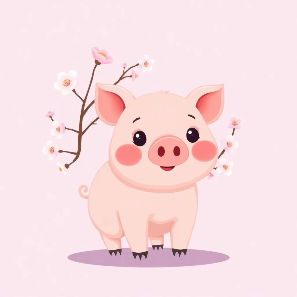 Ilustrație Mistreț (Porc)