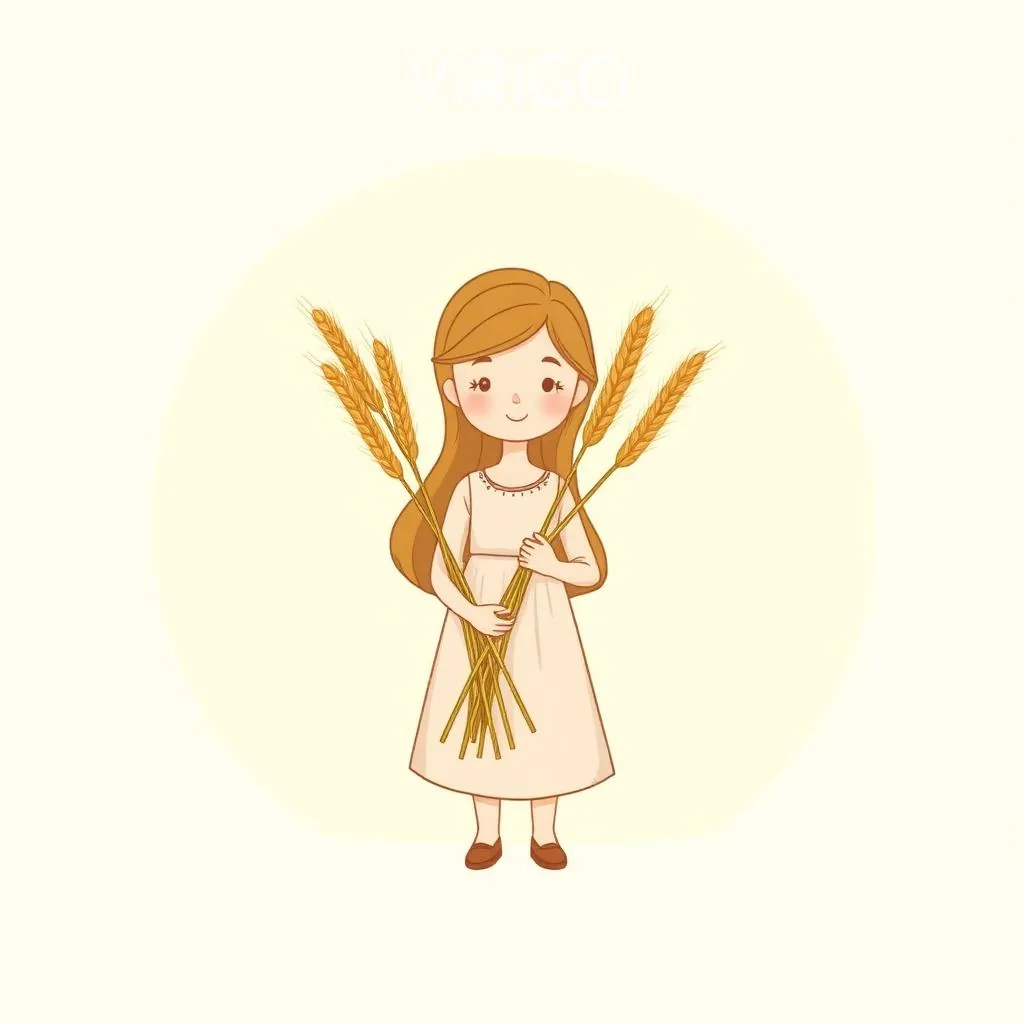 Ilustrație Fecioară