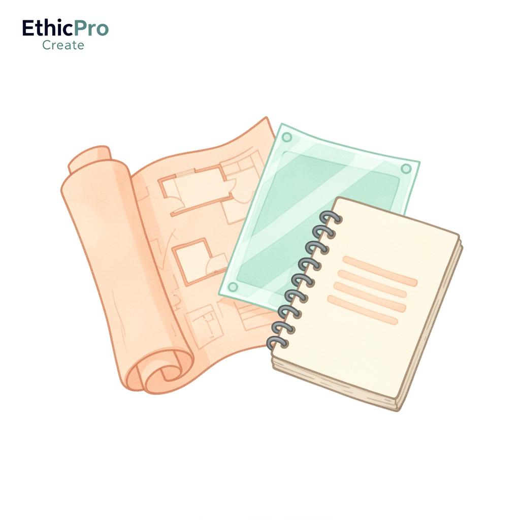 Laminare, spiralare și planuri rulate — EthicPro Create