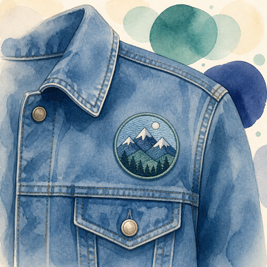 Ilustrație Patch-uri pentru haine